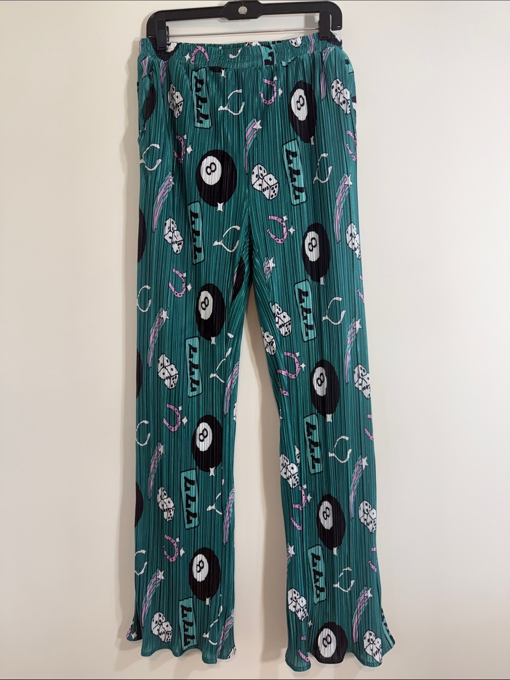 Dressed in LALA “Make A Wish” Plissé pants large